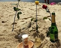 Virada de ano nas praias com homenagem a Iemanjá