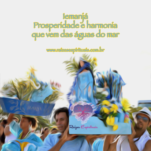 Comemorada em 02 de fevereiro, nossa querida "Rainha do Mar"