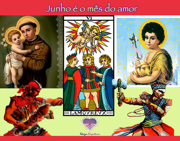 Homenagens a Santo Antônio (Exú) e São João e São Pedro (Xangô)