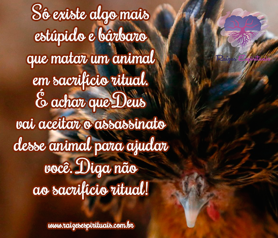 Matar um animal em sacrifício ritual