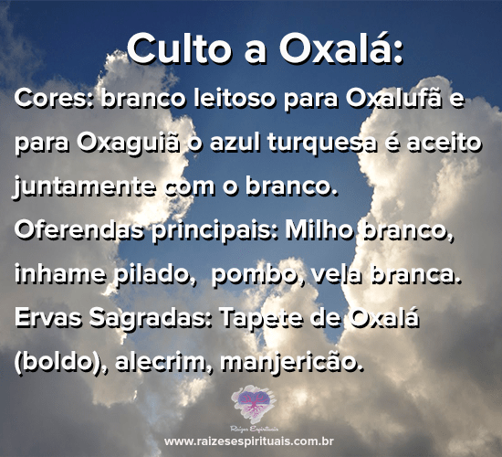 Culto a Oxalá na Sexta-feira