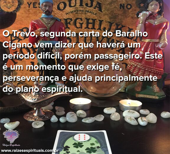 Baralho Cigano - O Trevo