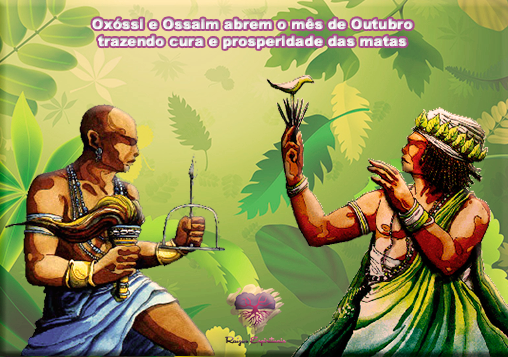 Oxóssi e Ossaim abrem outubro de 2015
