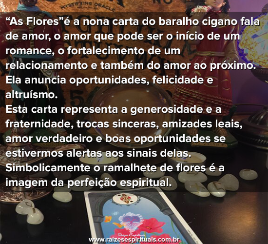 Baralho Cigano - As Flores