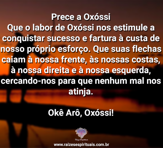 Prece a Oxóssi