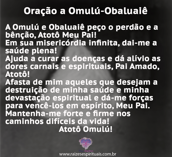 Oração a Omulú