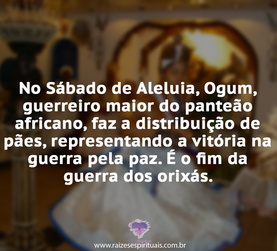 Sábado de Aleluia na Umbanda