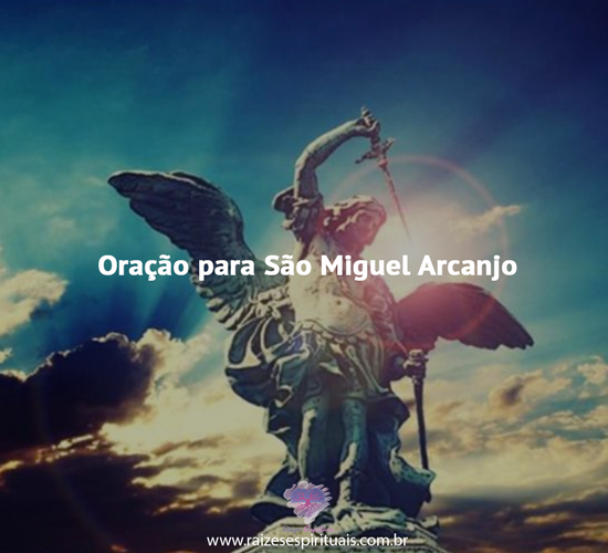 Oração para São Miguel Arcanjo