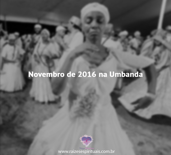 Novembro na Umbanda
