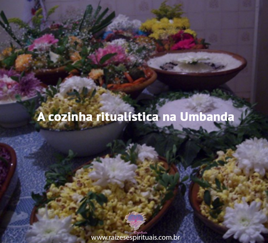 Cozinha ritualística na Umbanda