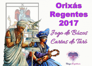 Orixás regentes de 2017