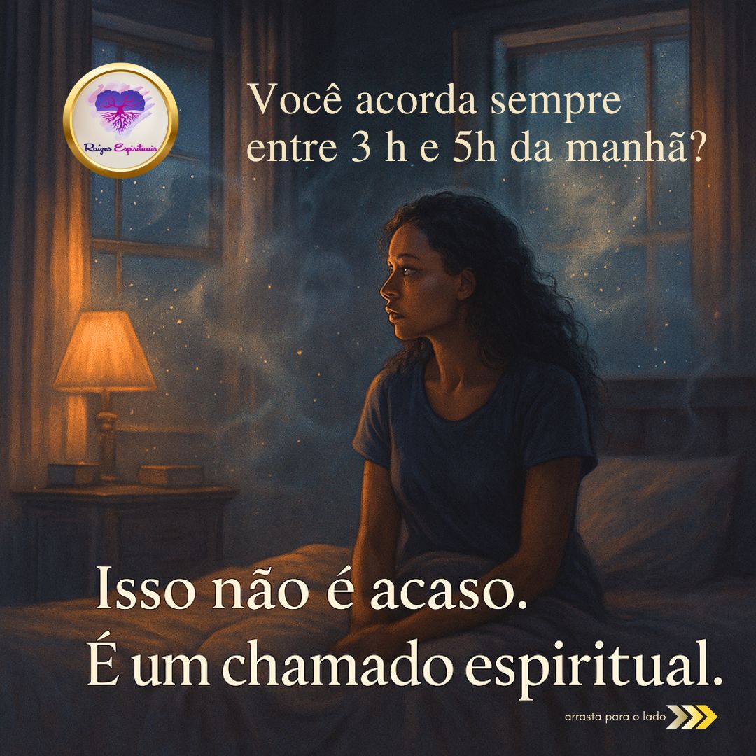 Você acorda sempre entre 3 h e 5 h da manhã? É um chamado espiritual