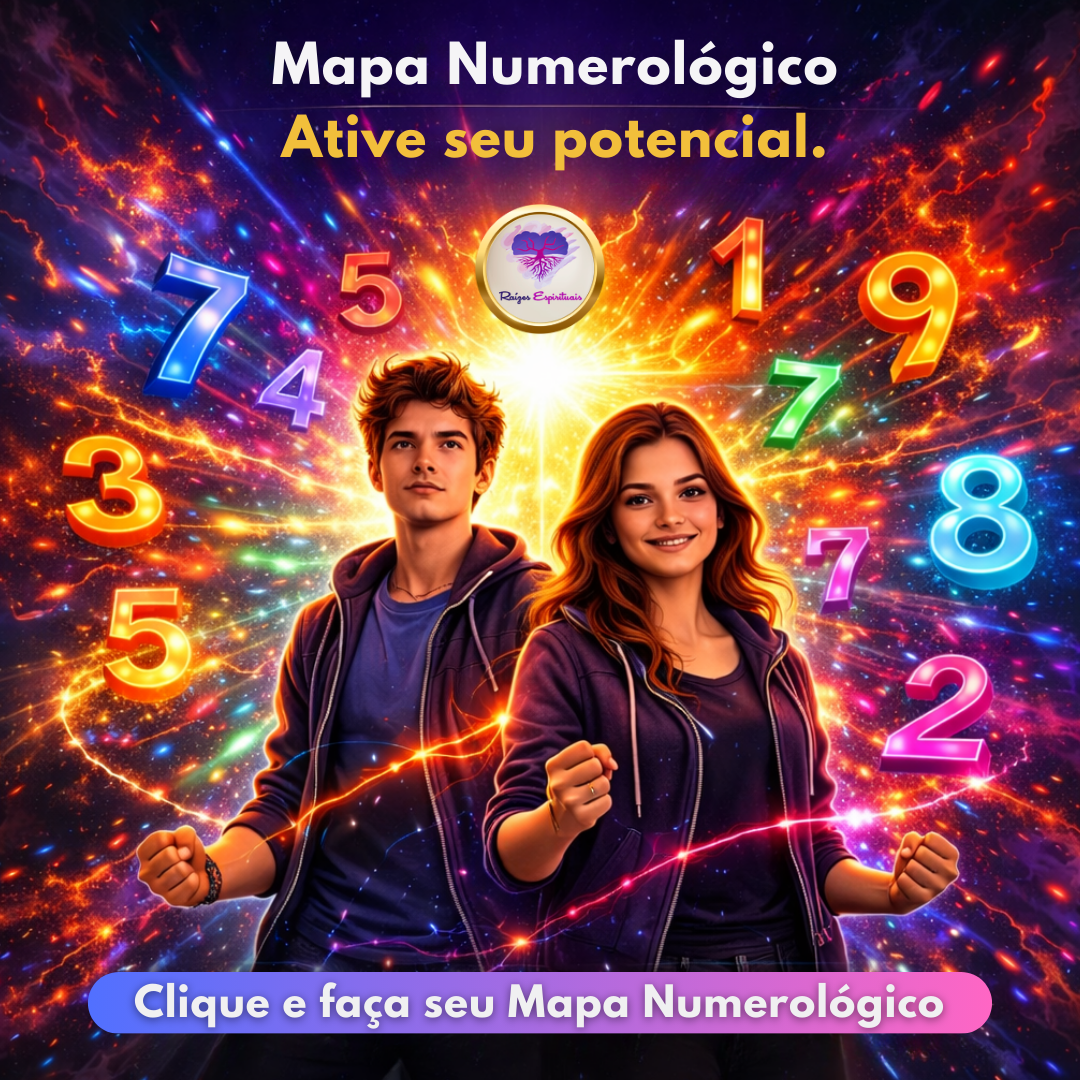 casal de jovens cercados por números mágicos que influenciam seu comportamento