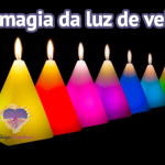 A magia da luz de vela