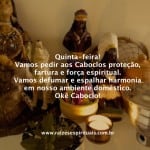 Defumação e ajuda espiritual dos Caboclos