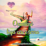 Oxumaré liga céu e terra