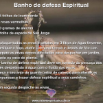 Banho de defesa espiritual no domingo