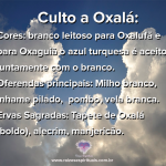 Culto a Oxalá na Sexta-feira