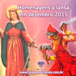 Homenagens a Iansã em dezembro 2015