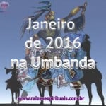 Janeiro 2016 na Umbanda