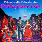 Primeiro dia 7 do ano com Pombagiras e Exús