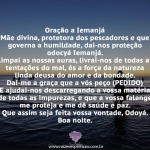 Oração a Iemanjá  Mãe divina