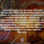 Salve Ogum guerreiro de Oxalá