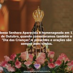 “Dia das Crianças” e de “Nossa Senhora Aparecida”