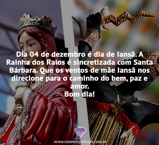 Arquivo para Dia 04 de dezembro - Raizes Espirituais Arquivo para Dia 04 de dezembro - Raizes Espirituais