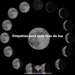 Simpatia para cada fase da lua