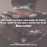O santo me leva