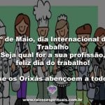 Homenagem a todos os trabalhadores e trabalhadoras!