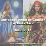 Obrigação anual de Ciganos e Santa Sara – Maio 2017