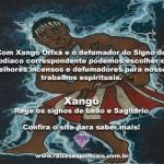 Xangô Orixá e o defumador do signo do Zodíaco na Umbanda