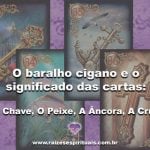 O Baralho Cigano e o significado das cartas: A Chave, O Peixe, A Âncora, A Cruz