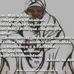 A Vovó Maria Rita que chegou pra trabalhar. Adorei as almas!