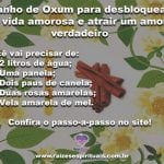 Banho de Oxum para desbloquear a vida amorosa e atrair um amor verdadeiro