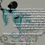 Que Mãe Iemanjá nos ilumine e proteja nossa família em mais este sábado