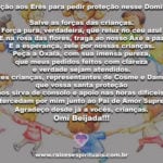 Oração aos Erês para pedir proteção nesse Domingo