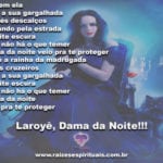 Salve a Pombagira Dama da Noite, a nos proteger na noite escura!