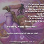 Saluba, Nanã Burukê!!! Sábia anciã, mãe e avó amorosa!