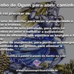 Vamos aprender um poderoso banho de Ogum para abrir caminhos