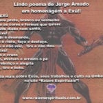 Confira um lindo poema de Jorge Amado em homenagem a Exú!