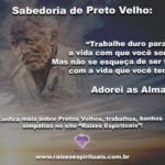 Um sábio conselho de Pretos Velhos para nosso crescimento espiritual!