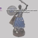 Sorteio da Estátua de Ogum em Abril de 2018. Participe!