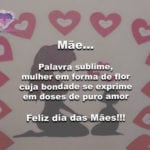 Feliz dia das Mães!!! Um ótimo domingo a todos!!!