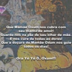 Que Mamãe Oxum nos cubra com seu manto de amor!