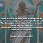 Salve, Estrela do Mar, Mãe e advogada de todos os que navegam no mar!