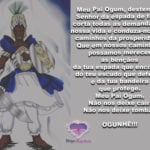 Salve nosso Pai Ogum, destemido Senhor da espada de fogo! Ogunhê!