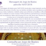 Mensagem dos búzios para 16/07/2018: Iansã abre o jogo de hoje